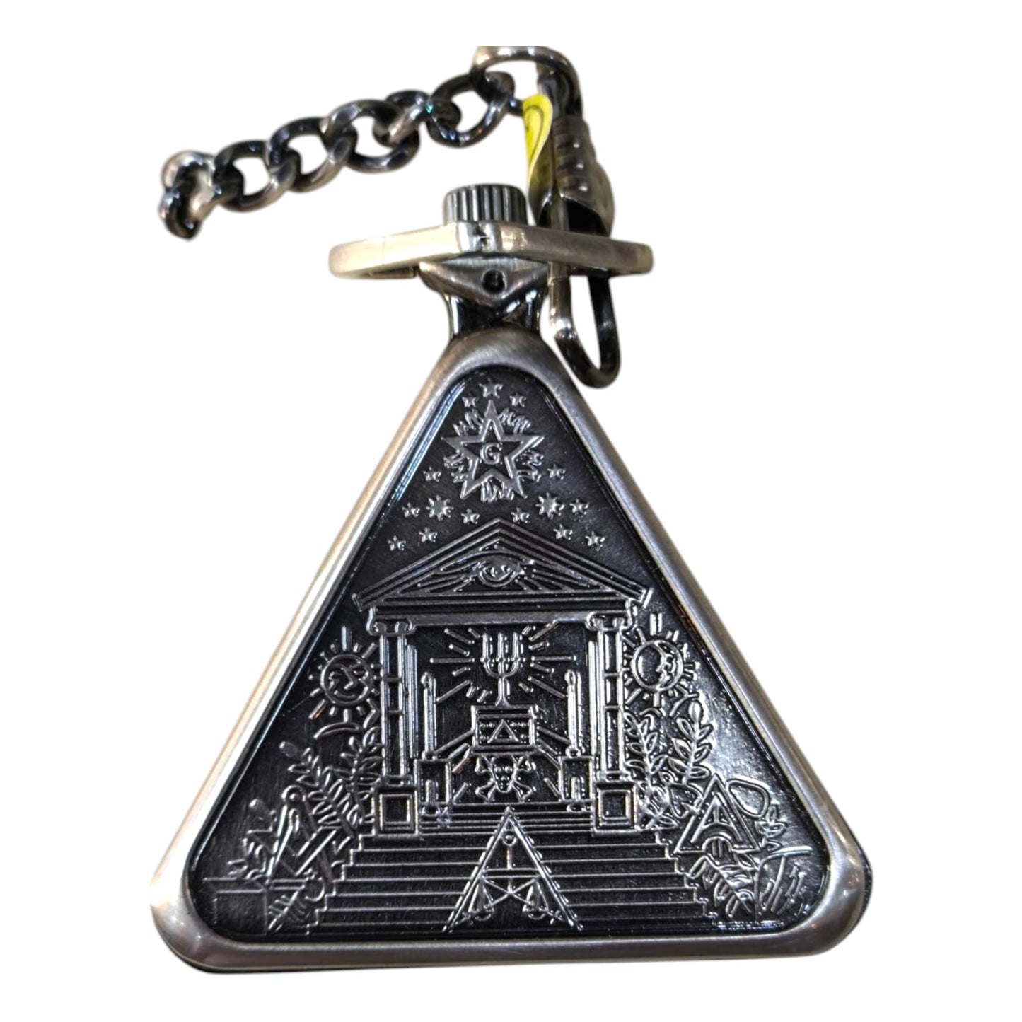 Reloj masonico triangular de mano