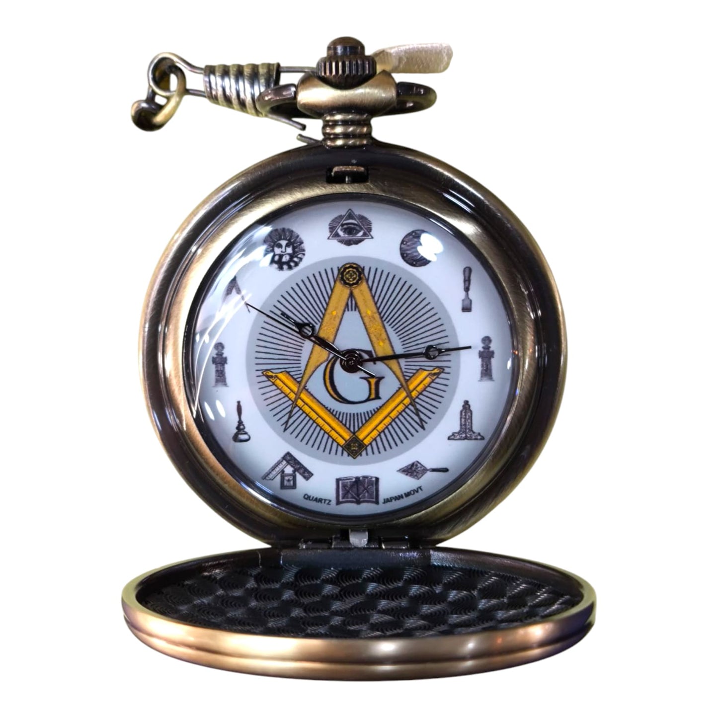 Reloj masonico de bolsillo