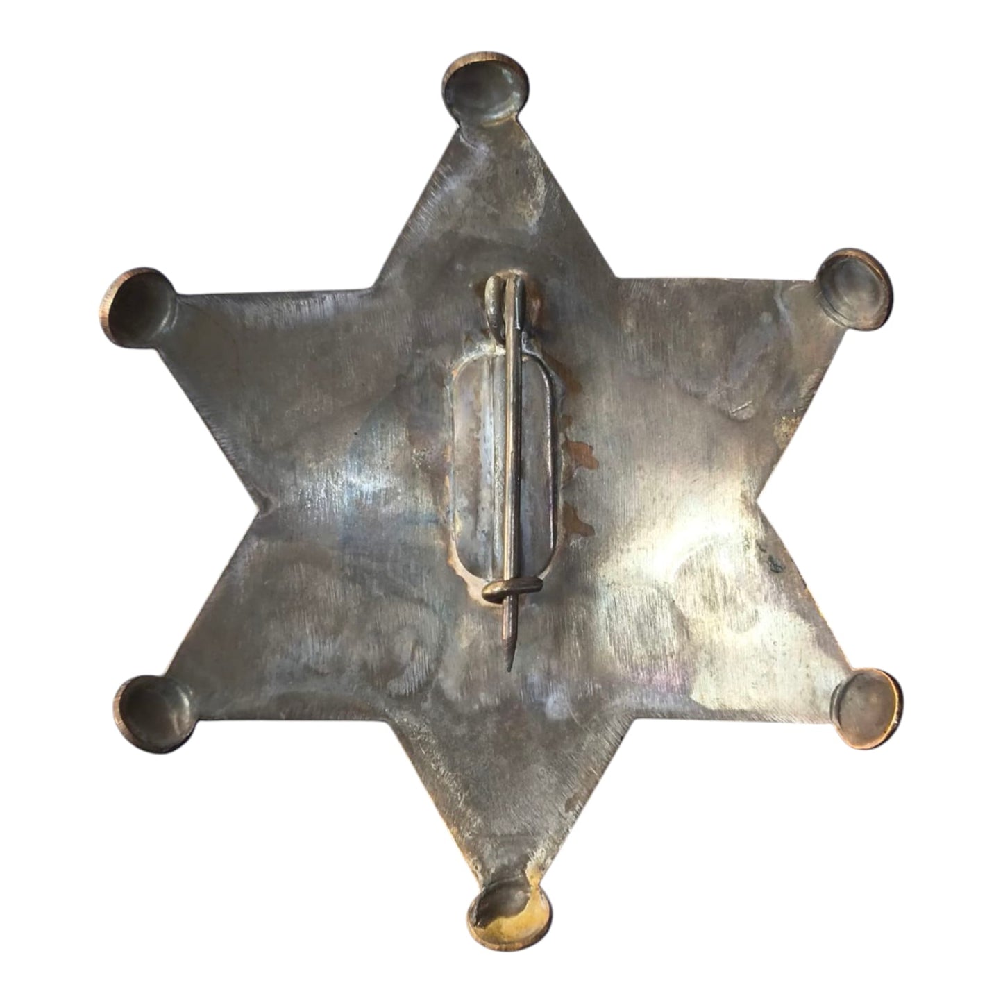 Placa de metal Sheriff