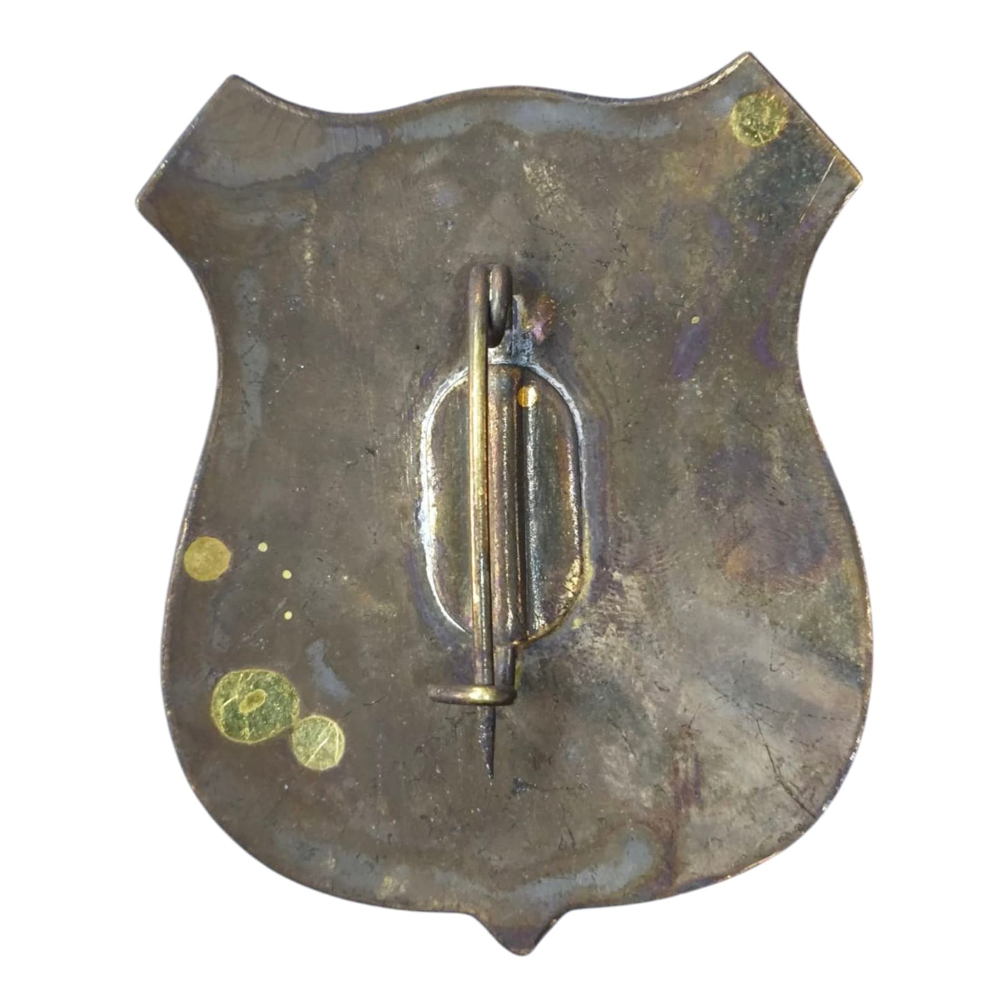 Placa de metal Policía Apache