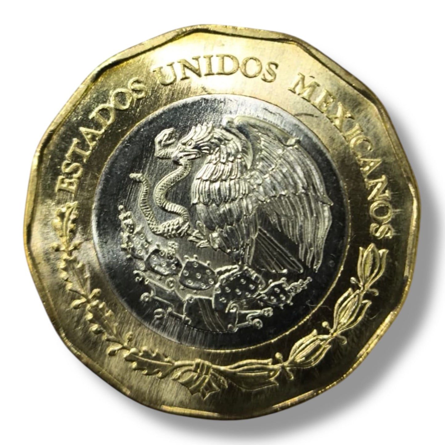 Moneda de 20 pesos Emiliano Zapata