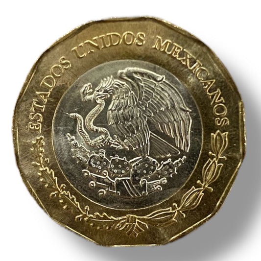 Moneda de 20 pesos Relaciones diplomáticas