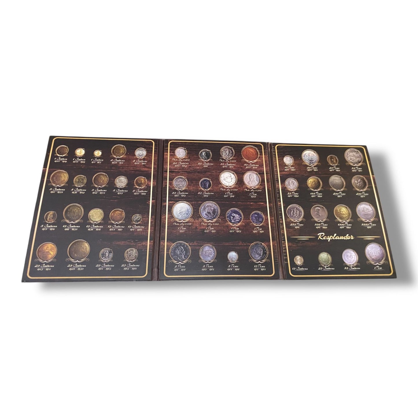 Álbum de monedas del siglo XX