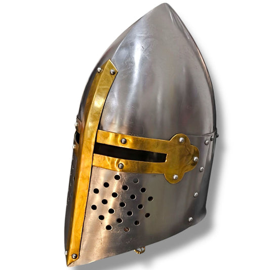 Casco Templario Medieval Funcional