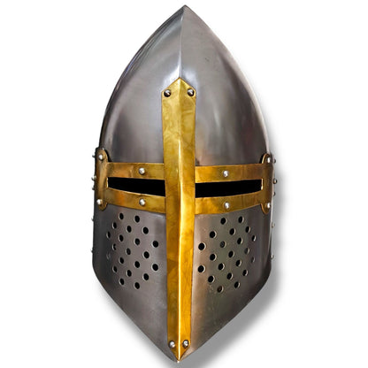 Casco Templario Medieval Funcional
