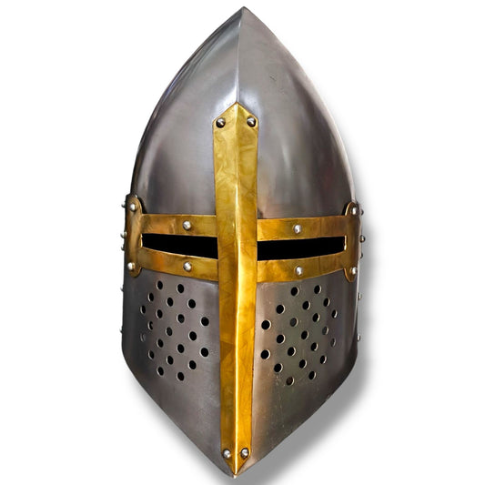 Casco Templario Medieval Funcional