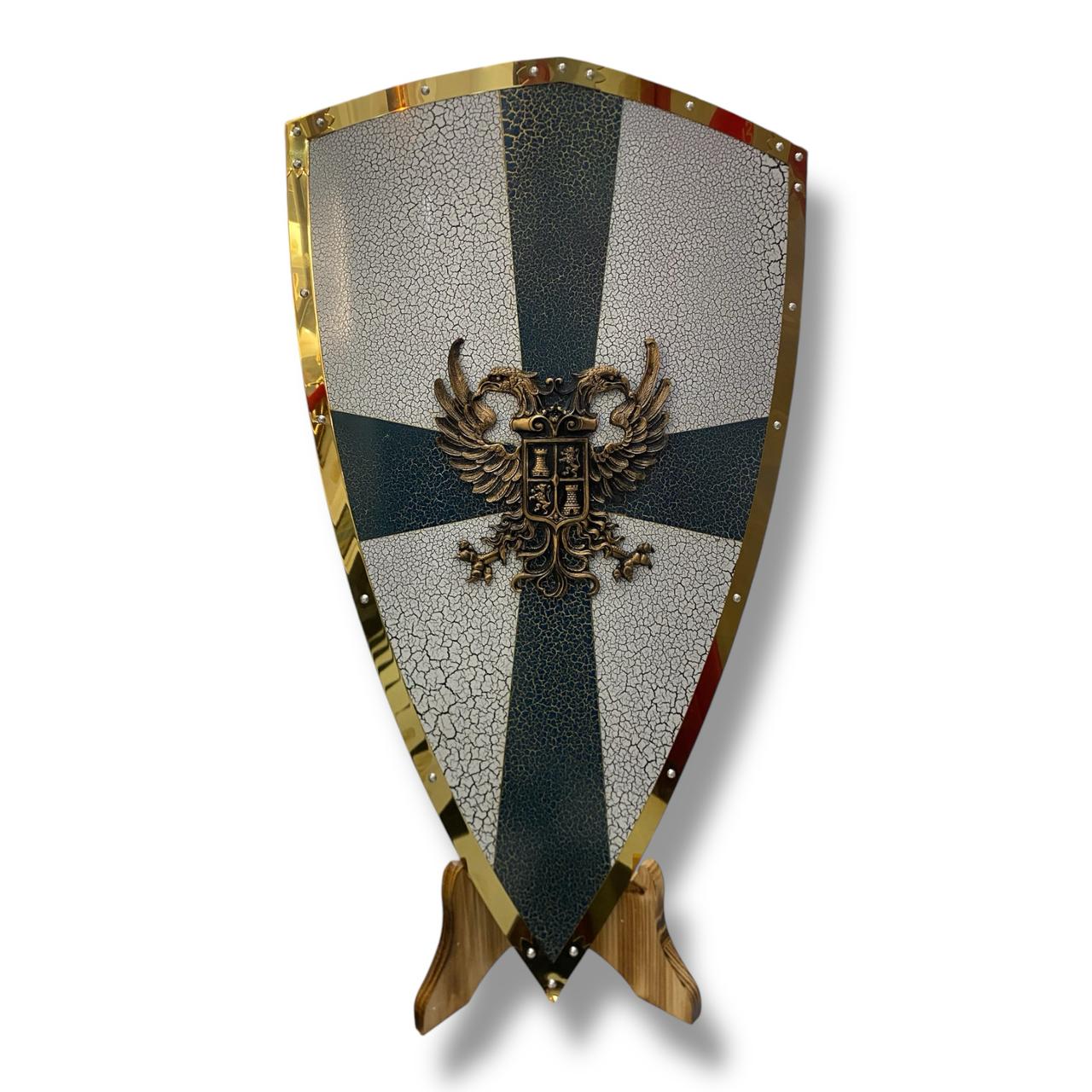 Escudo de caballero elegante