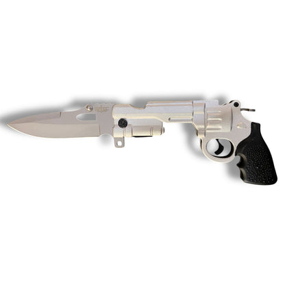 Navaja de pistola (Plateada)