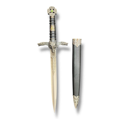 Daga medieval con Lobo