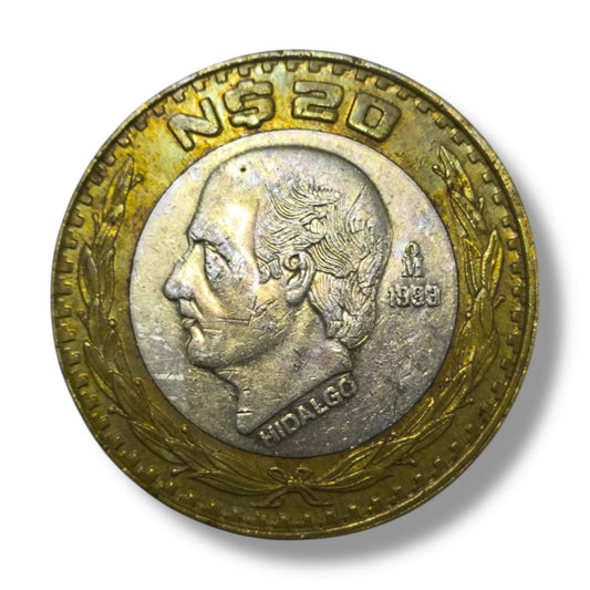 Moneda de 20 Hidalgo