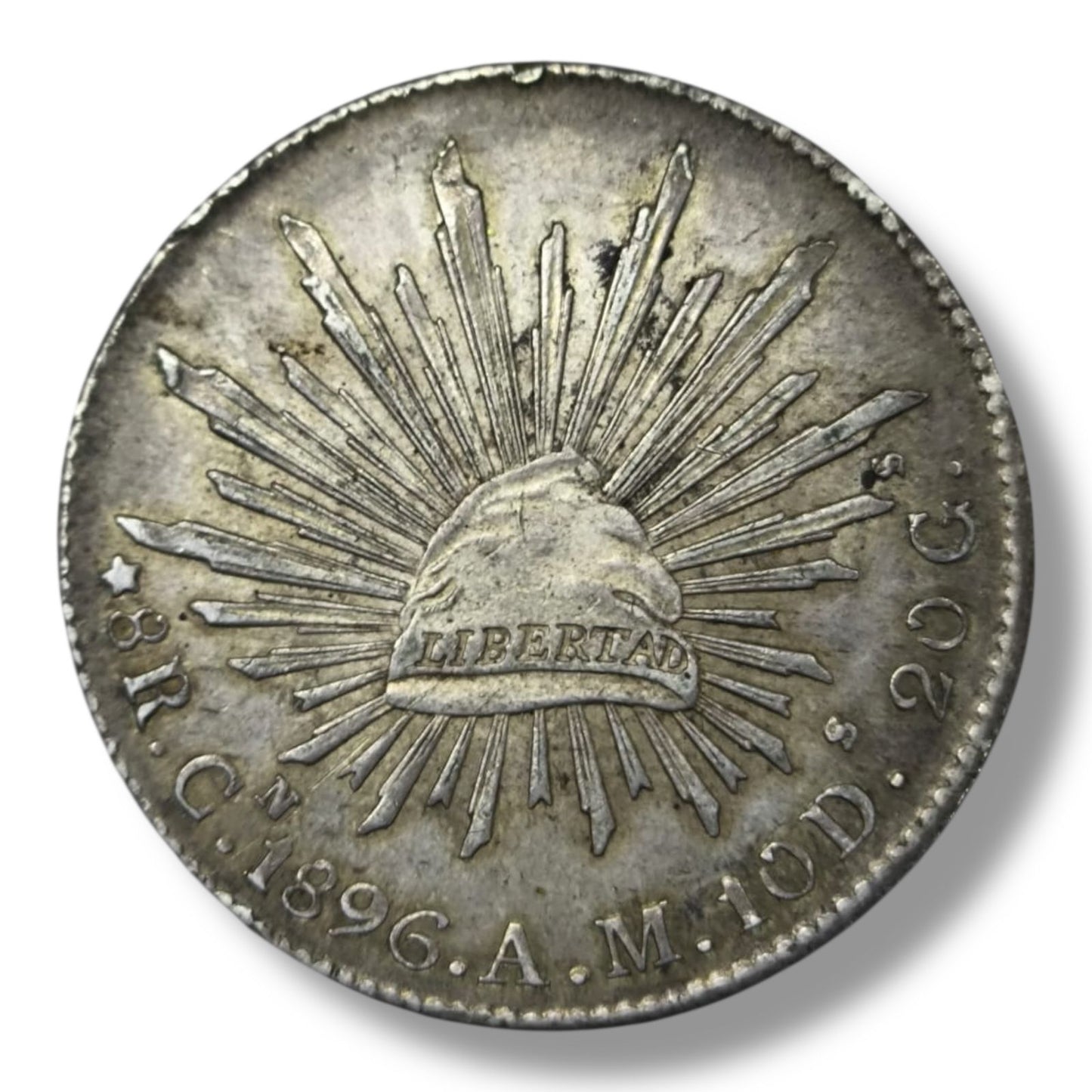8 Reales cerca Culiacán de plata año