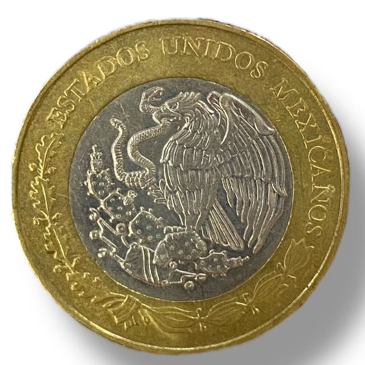 Moneda de 20 pesos Gesta Heroica de Veracruz