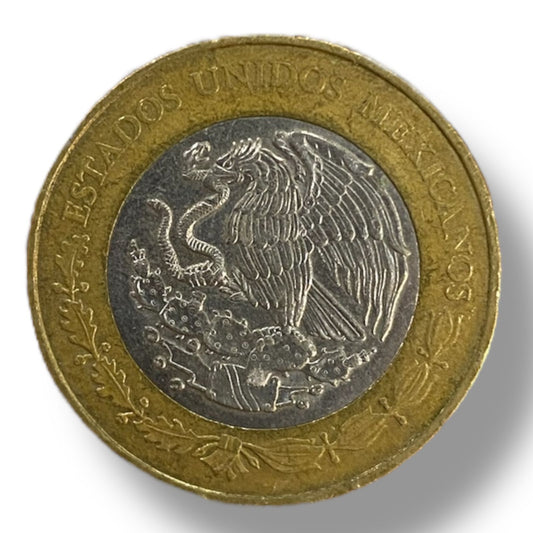 Moneda de 20 pesos Fuerza Aérea Mexicana