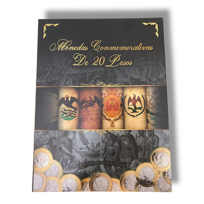 Álbum de monedas de 20 pesos